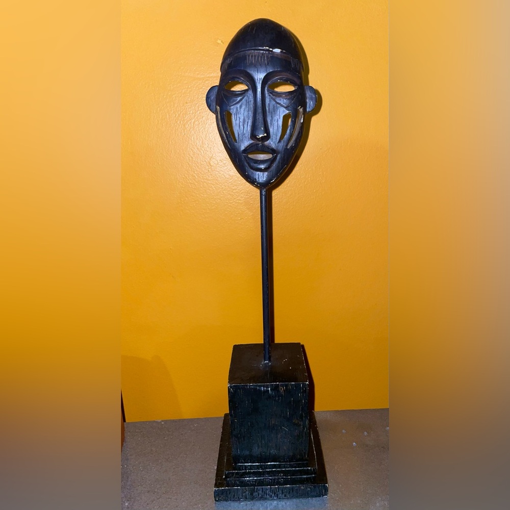 Tribal Mask Statue Decor